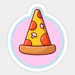 Pizza Cartoon (2) Sticker